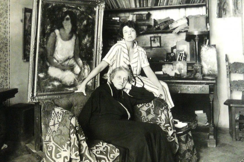 Feszty Masa és édesanyja, Jókai Róza