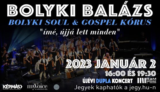 Bolyki újévi koncert plakát