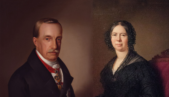 József nádor és harmadik felesége, Mária Dorottya