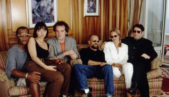 A Ponyvaregény sztárjai 1994-ben Cannes-ban