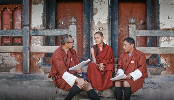Bután világát bemutató dokumentumfilm képkockája