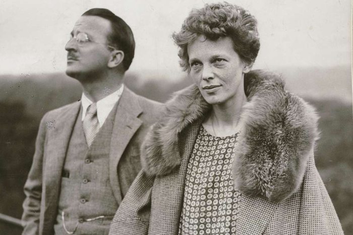 Amelia Earhart és férje