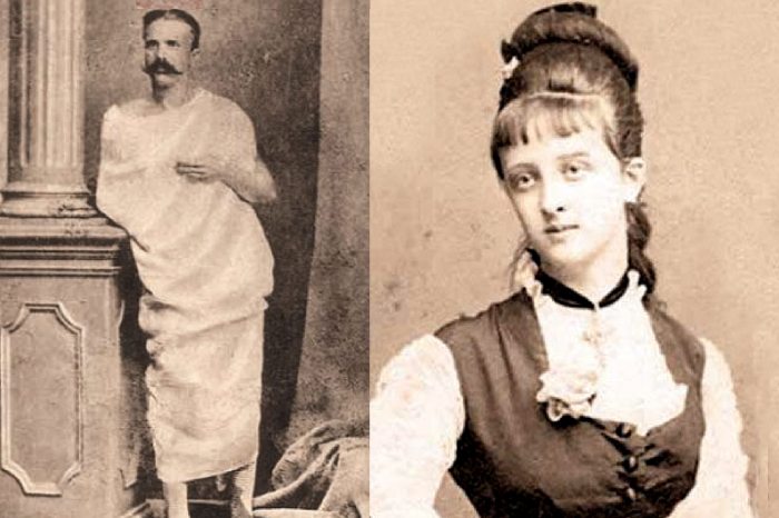 Szekrényessy Kálmán és Háczky Laura korabeli fotókon