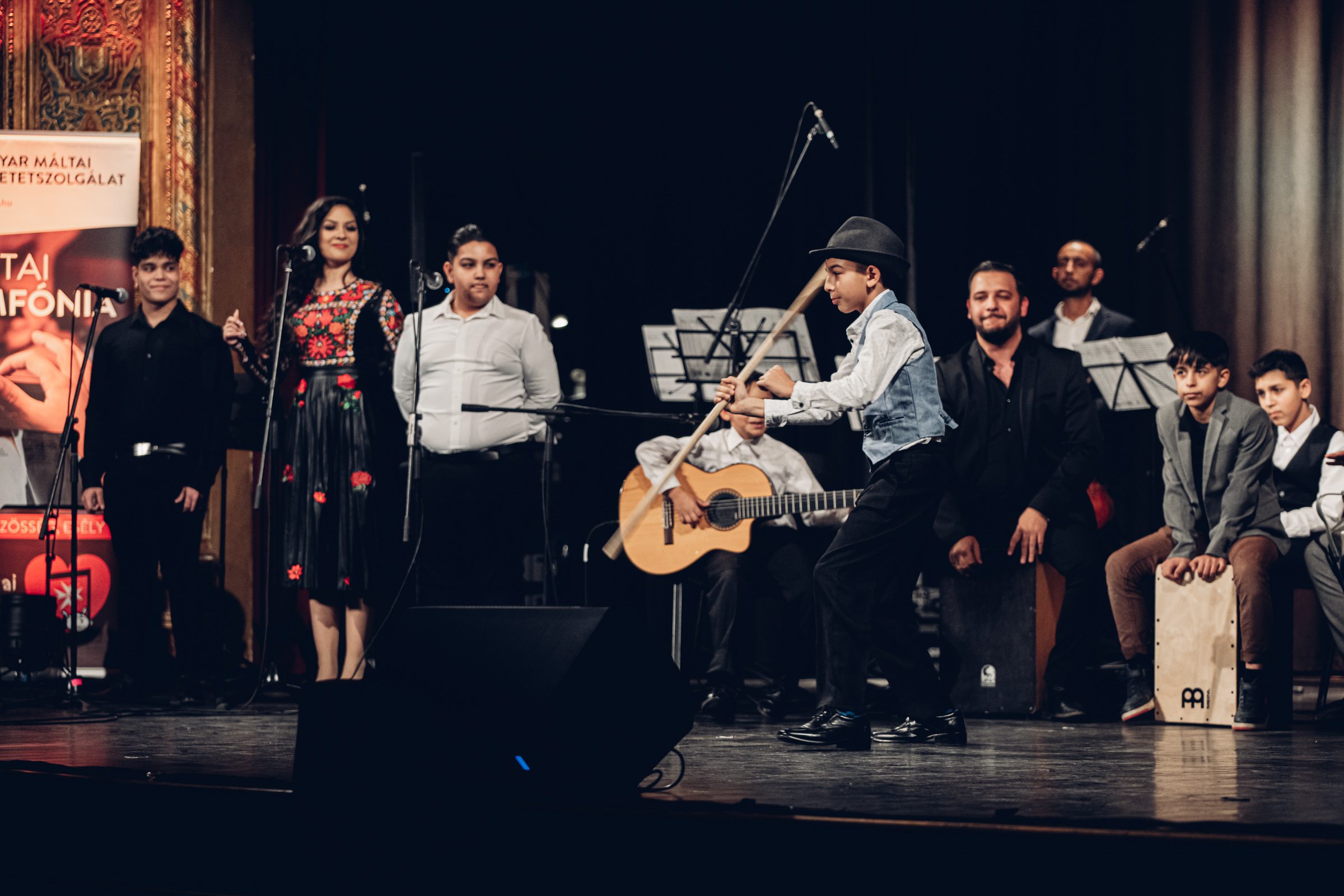 Máltai Szimfónia zenekar a Jelenlét díjátadón