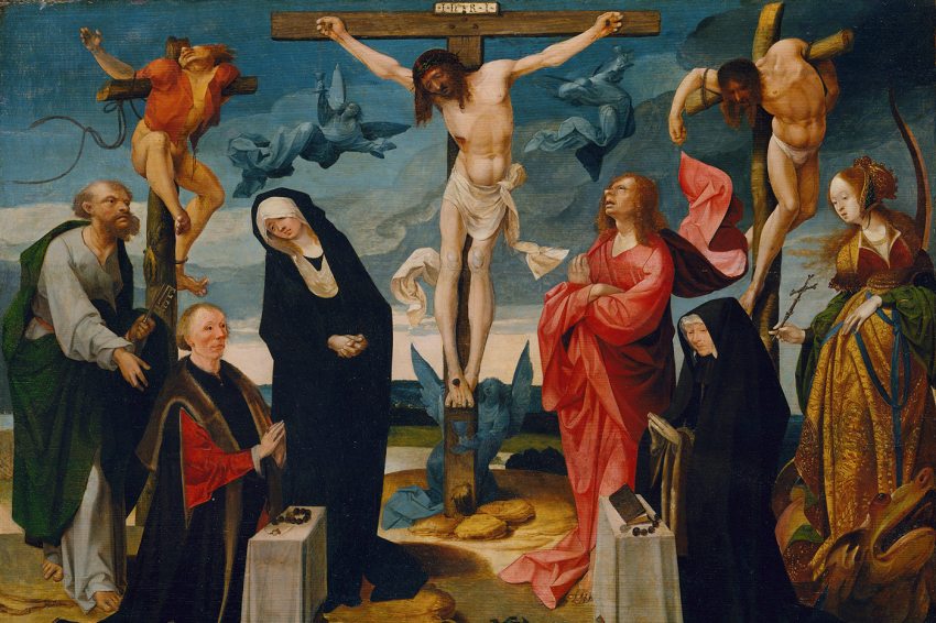 Cornelis Engebrechtsz: Keresztrefeszítés, cca 1525-27