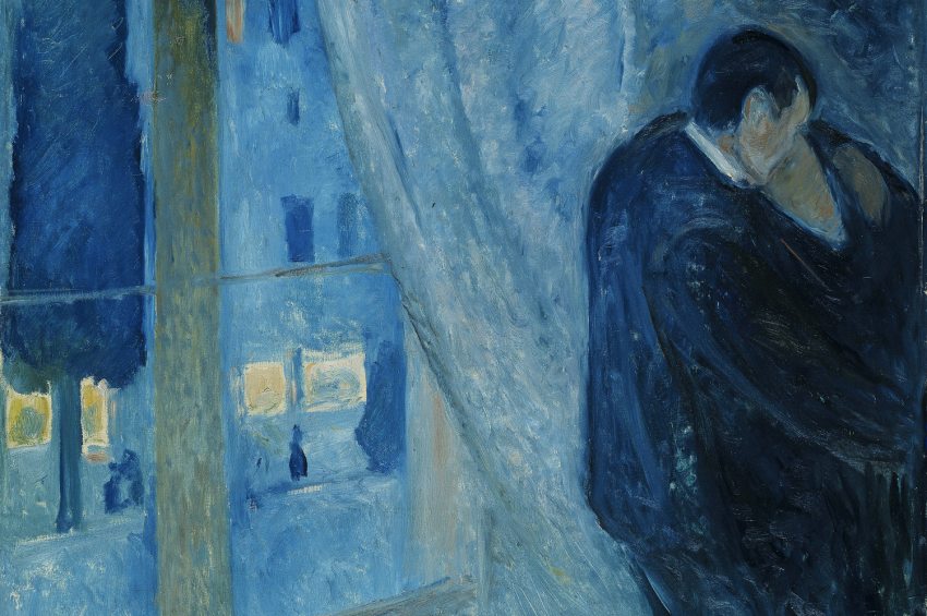 Edvard Munch: Kiss by the window (1892)