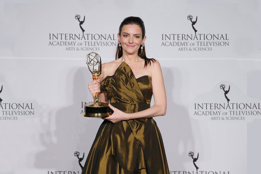 Marina Gera at the Emmy Award ceremony