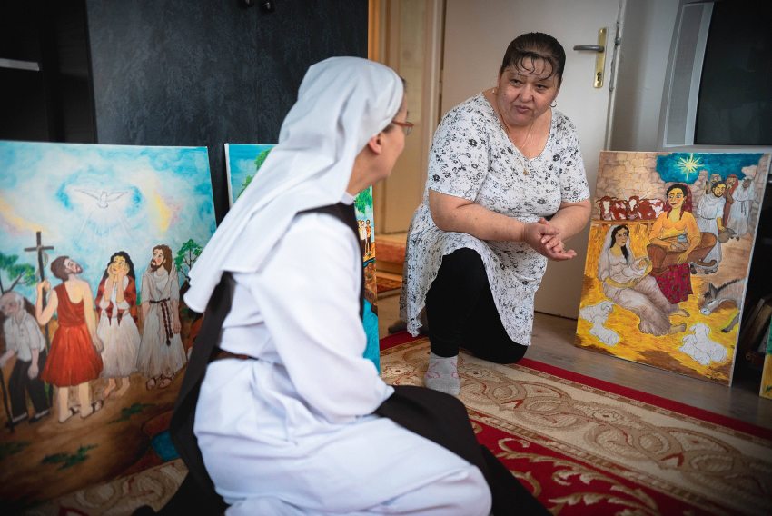 Beáta nővér és Ráczné Kalányos Gyöngyi