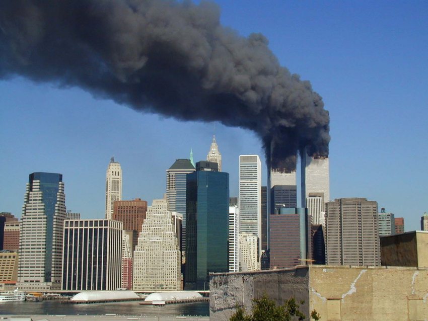 2001. szeptember 11. New York, Manhattan
