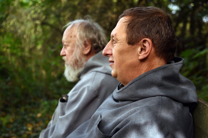 Galbavy Jenő és Sipos Imre szerzetesek