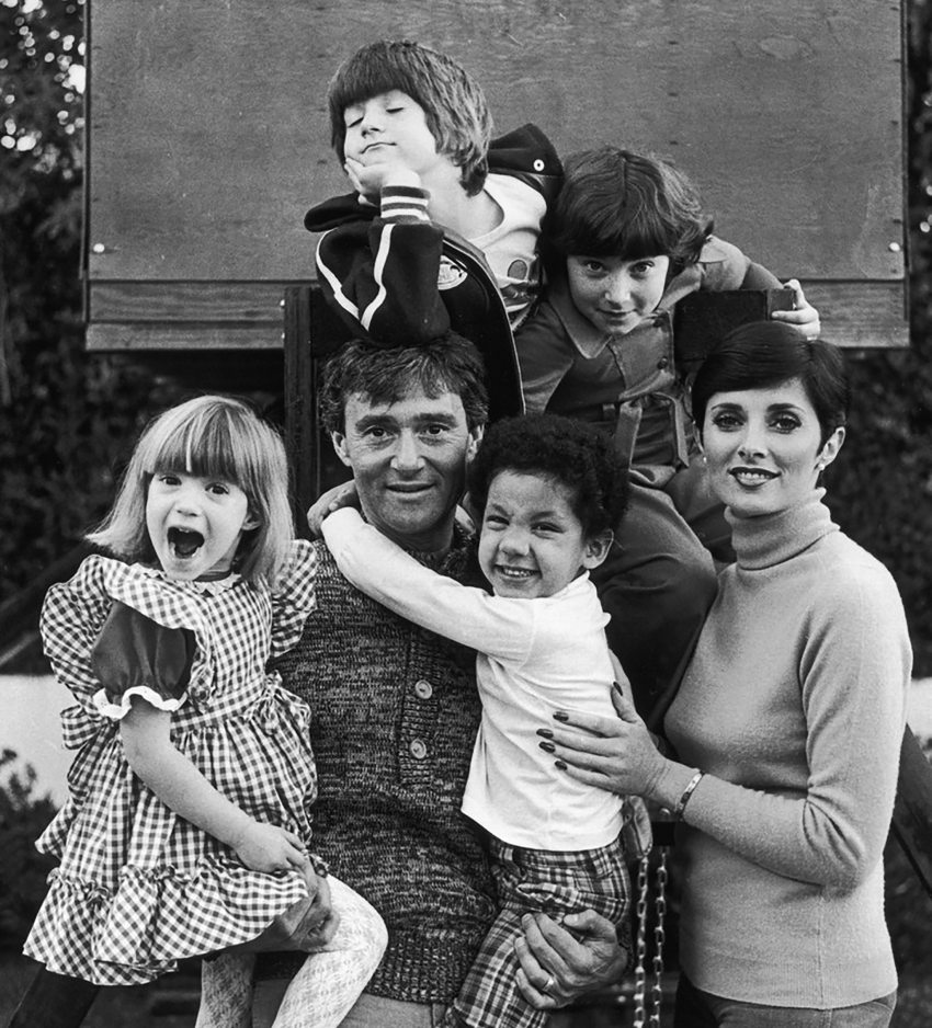 Vidal Sassoon családjával