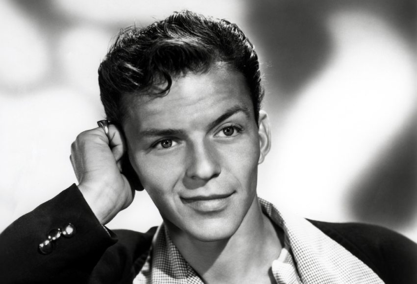 Frank Sinatra fiatalon