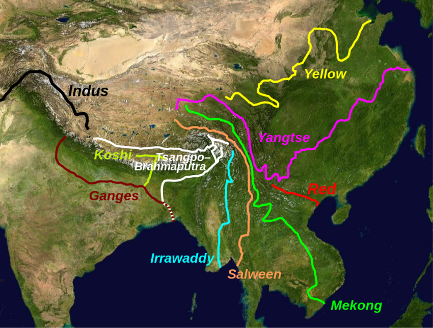 Tibet térkép