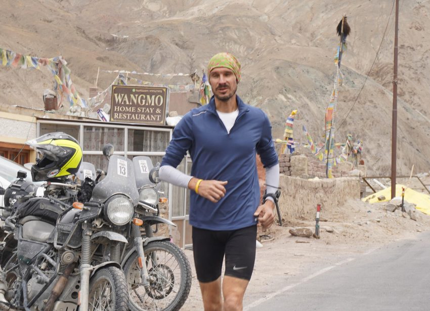 ultrafutó Toldi Péter a Hell Race versenyen