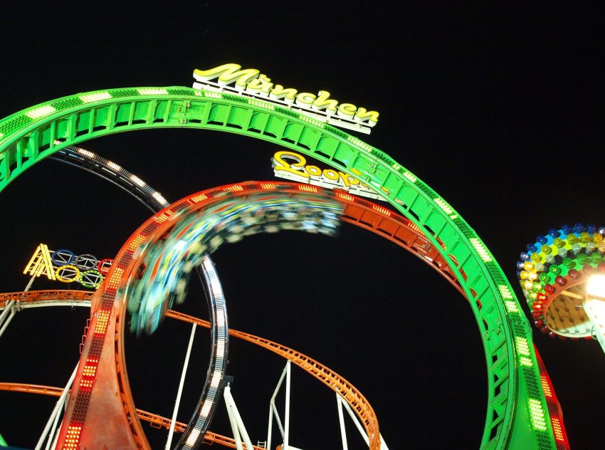 Oktoberfest hullámvasút