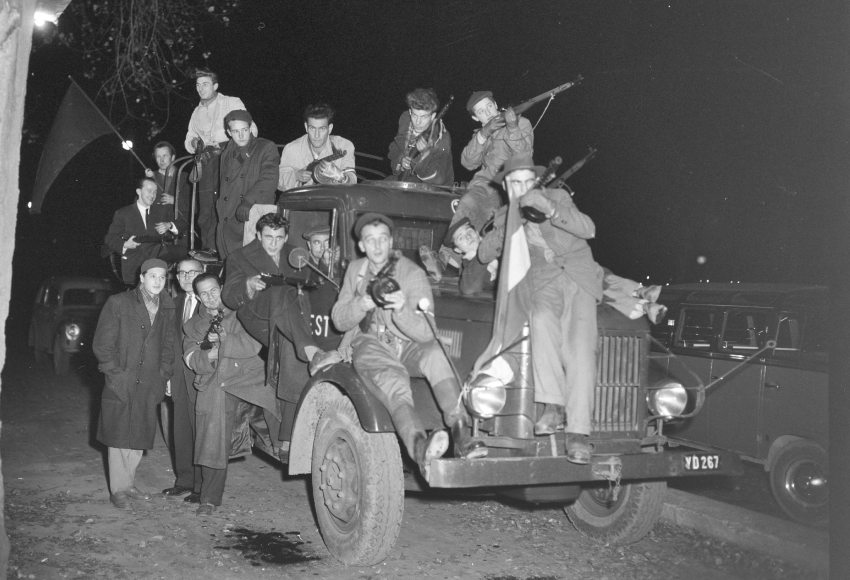 1956 forradalom alatt forradalmárok