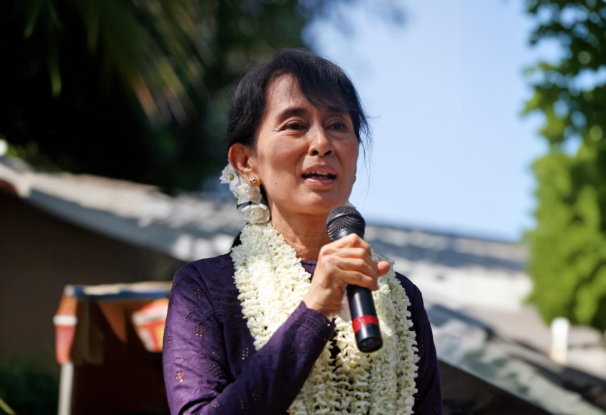 Burma Nobel-békedíjasa, Aung Szan Szú Csi