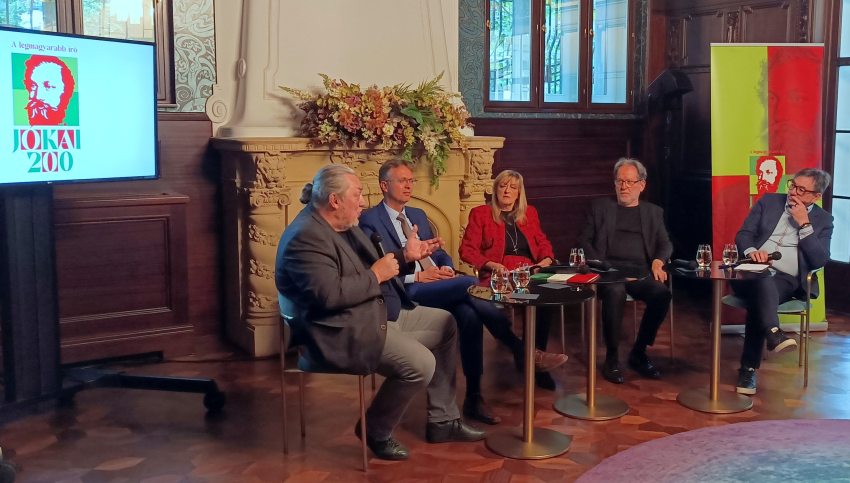 Jókai 200 pályázatok sajtóesemény