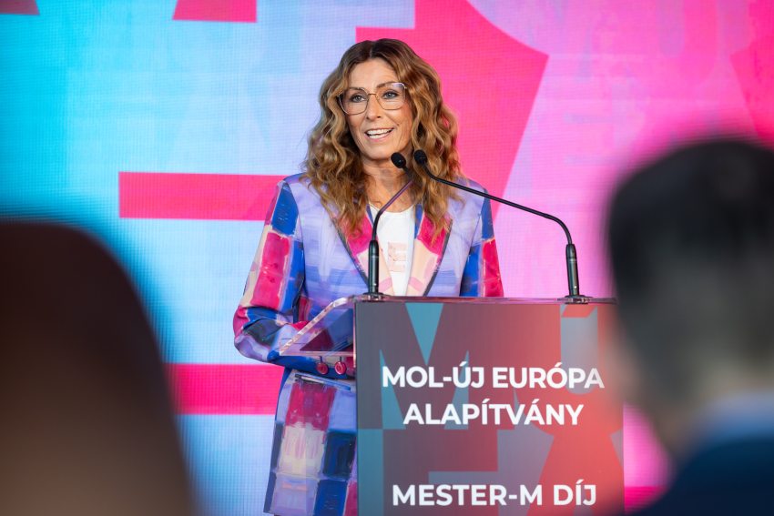 Miklósa Erika Mester-M Díj átadásán