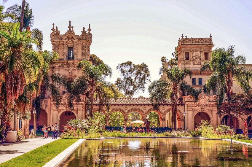 San Diego látnivalók egyike, a Balboa Park