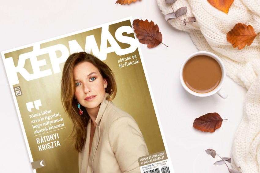 Rátonyi Kriszta Képmás magazin címlapján