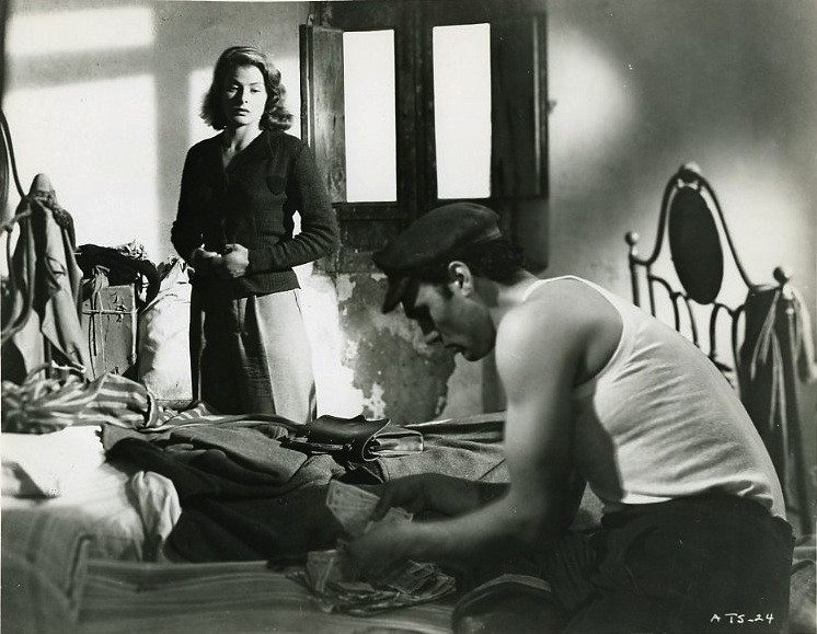 Ingrid Bergman film, a Stromboli képkockája
