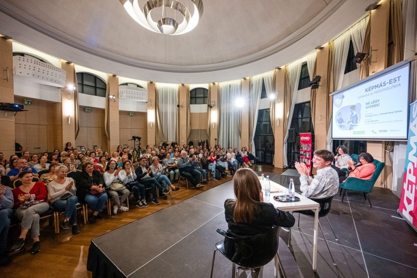 gyerekkori traumák feldolgozása téma Képmás-esten