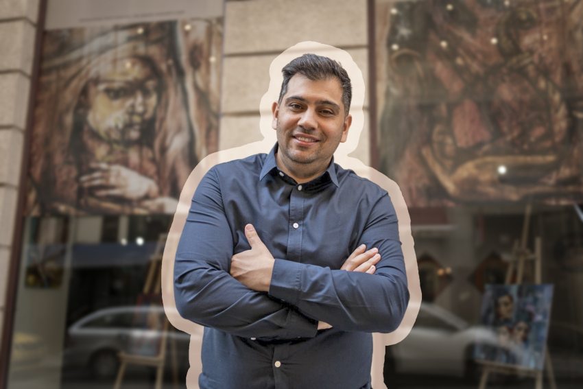 Szentandrássy István Roma Művészeti Galéria vezetője, Papp Róbert