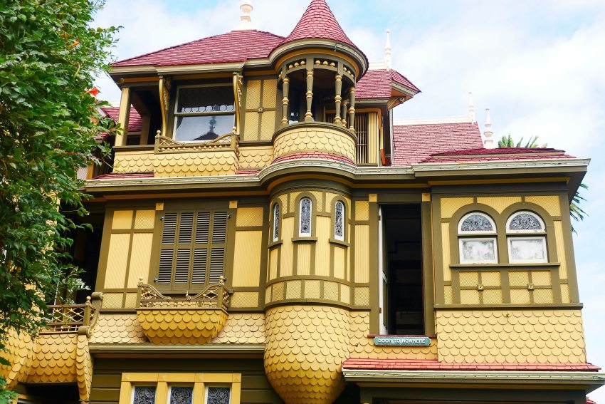 a Winchester Mystery House