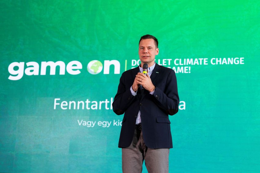 Litkai Gergely a Föld bajnokai díjátadón