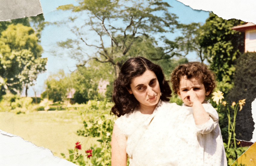 Indira Gandhi gyermekével - kép: profimedia / Képmás-illusztráció
