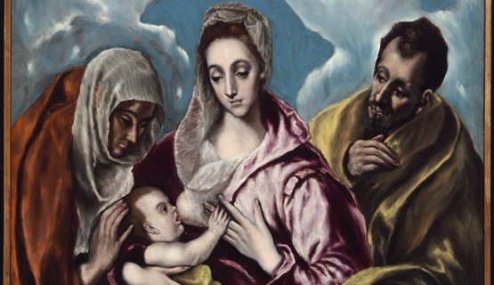 El Greco: A Szent Család Szent Annával