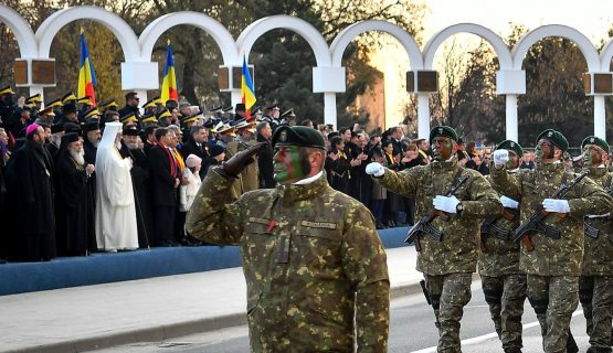 A gyulafehérvári katonai parádé 2018. december 1-jén