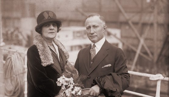 Adolf Zukor és felesége - Kép: Wikipedia/Library of Congress