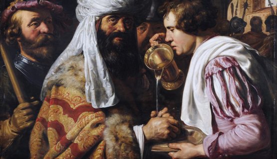 Pilátus kezeit mossa Jan Lievens festményén
