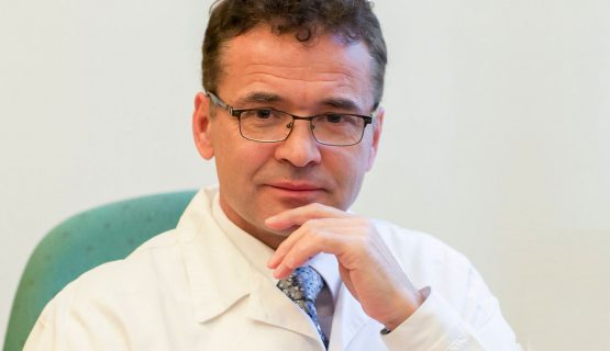 Dr. Gerber Gáborral, a Magyar Anatómus Társaság elnöke