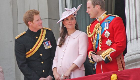 Harry és Vilmos herceg Katalin hercegnével