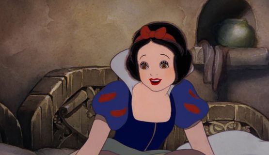 Jelenet a Disney rendezte Hófehérke és a hét törpe meséből