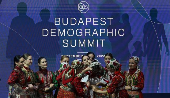 A Magyar Nemzeti Táncegyüttes műsora az V. Budapesti Demográfiai Csúcs első napján