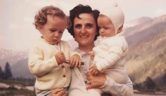 Gianna Beretta Molla két gyermekével