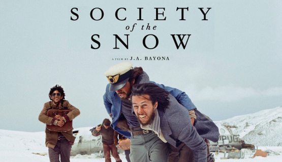 A hó társadalma film plakátja
