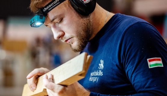 Dániel Nagy at the EuroSkills Competition is Gdansk, Poland