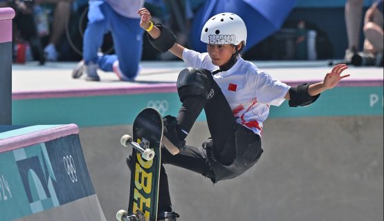 olimpia 2024  legfiatalabb versenyzője, Zheng Haohao