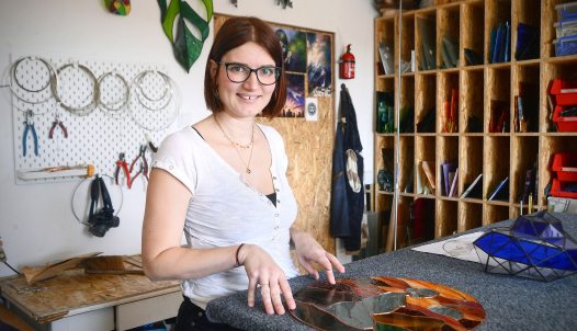 Tinytrip üvegművésze, Kovács Petra
