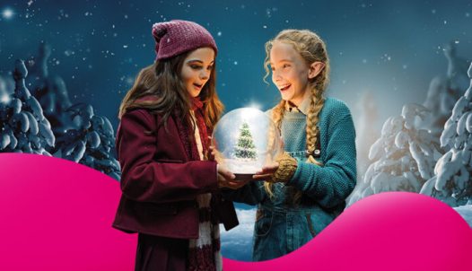 képkocka a Telekom karácsonyi reklám filmjéből