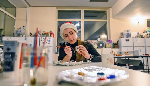 Kolozsvár Mesedoboz projekt keretében festés