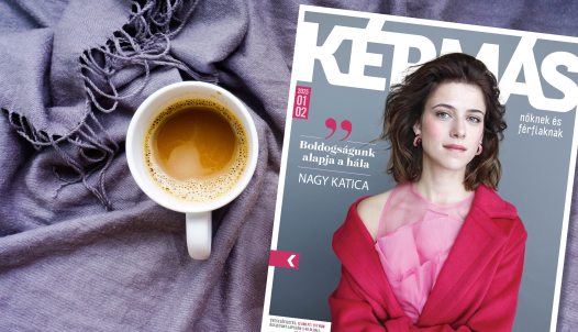 Nagy Katica a Képmás magazin címlapján