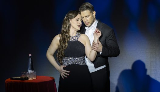 Operettszínház színpadán A cirkuszhercegnő
