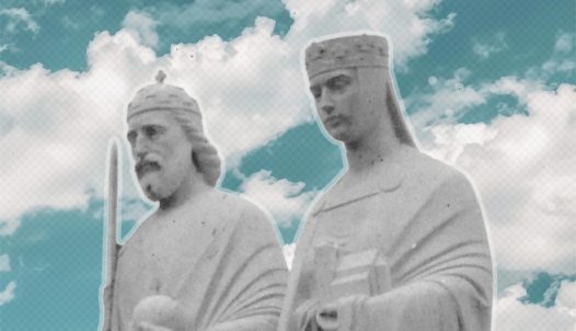 Szent István király és felesége