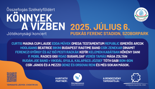 parajdi sóbánya katasztrófa károsultakért szervezett koncert plakátja
